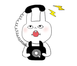 White Rabbit Momo-chan sticker #11107205
