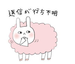 White Rabbit Momo-chan sticker #11107208