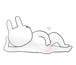 White Rabbit Momo-chan sticker #11107209