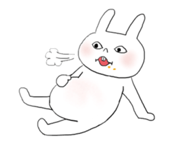 White Rabbit Momo-chan sticker #11107211