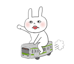 White Rabbit Momo-chan sticker #11107214