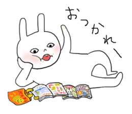 White Rabbit Momo-chan sticker #11107216