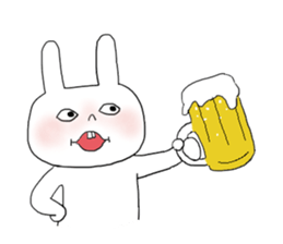 White Rabbit Momo-chan sticker #11107217