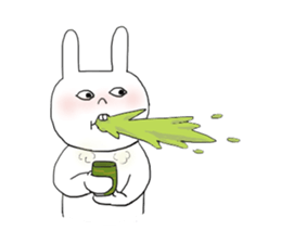 White Rabbit Momo-chan sticker #11107226