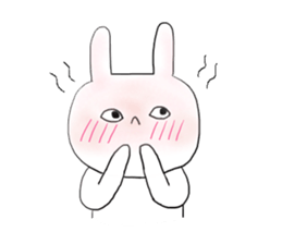 White Rabbit Momo-chan sticker #11107227