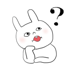 White Rabbit Momo-chan sticker #11107229