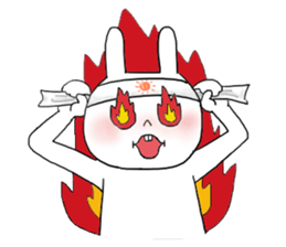 White Rabbit Momo-chan sticker #11107230