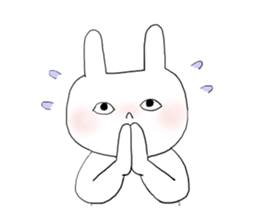 White Rabbit Momo-chan sticker #11107231