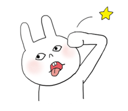 White Rabbit Momo-chan sticker #11107232