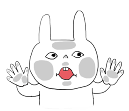 White Rabbit Momo-chan sticker #11107239