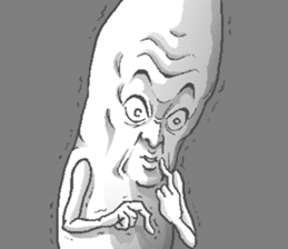 The Alien born in the Earth 2 sticker #11107475