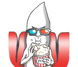 The Alien born in the Earth 2 sticker #11107476