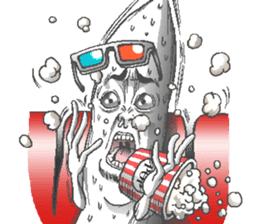 The Alien born in the Earth 2 sticker #11107478