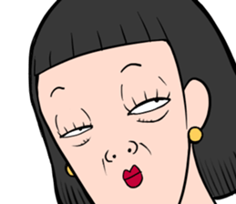 Gern Gern The Super business girl sticker #11107763