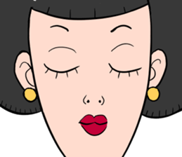 Gern Gern The Super business girl sticker #11107772