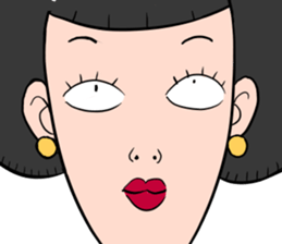 Gern Gern The Super business girl sticker #11107773