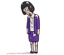 Gern Gern The Super business girl sticker #11107794