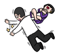 Gern Gern The Super business girl sticker #11107799