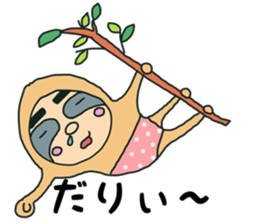 Stuffed doll sticker #11107962