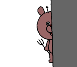 devil bear's phrase sticker #11108095