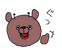 devil bear's phrase sticker #11108116