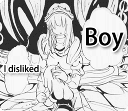 Children cartoon version of second eng. sticker #11109162