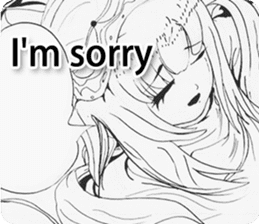 Children cartoon version of second eng. sticker #11109163