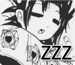 Children cartoon version of second eng. sticker #11109172