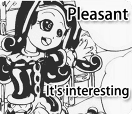 Children cartoon version of second eng. sticker #11109177