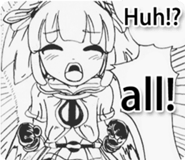 Children cartoon version of second eng. sticker #11109178