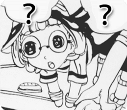 Children cartoon version of second eng. sticker #11109183