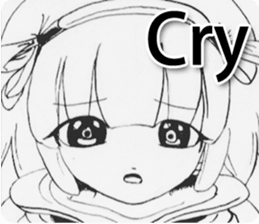 Children cartoon version of second eng. sticker #11109193