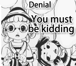 Children cartoon version of second eng. sticker #11109196