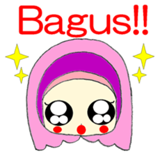 LADY GADIS Bahasa Malaysia sticker #11109204