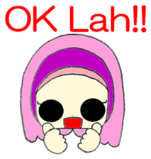 LADY GADIS Bahasa Malaysia sticker #11109208