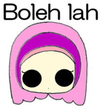 LADY GADIS Bahasa Malaysia sticker #11109210