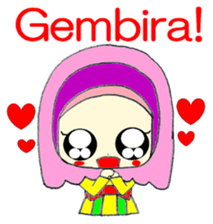 LADY GADIS Bahasa Malaysia sticker #11109213