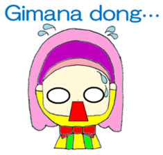 LADY GADIS Bahasa Malaysia sticker #11109214