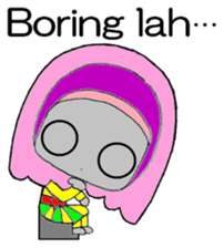 LADY GADIS Bahasa Malaysia sticker #11109223