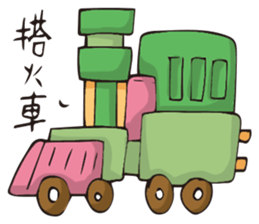 Miss Midolly talking about travel plan. sticker #11109406