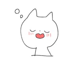 geek cat sticker #11109506