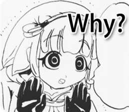 Children cartoon version of third eng sticker #11109521