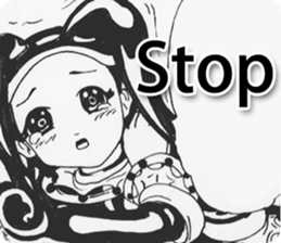 Children cartoon version of third eng sticker #11109522