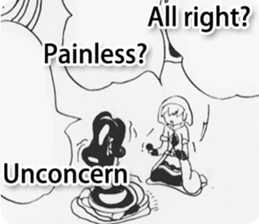 Children cartoon version of third eng sticker #11109523