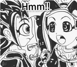 Children cartoon version of third eng sticker #11109533