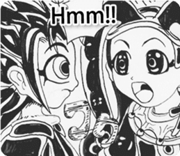 Children cartoon version of third eng sticker #11109533