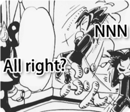 Children cartoon version of third eng sticker #11109534