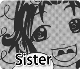 Children cartoon version of third eng sticker #11109536