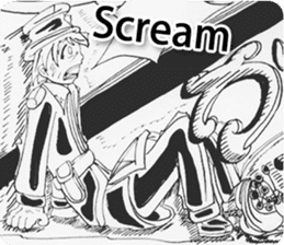 Children cartoon version of third eng sticker #11109542