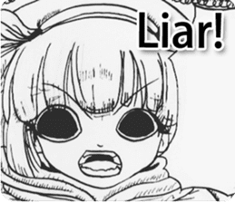 Children cartoon version of third eng sticker #11109548